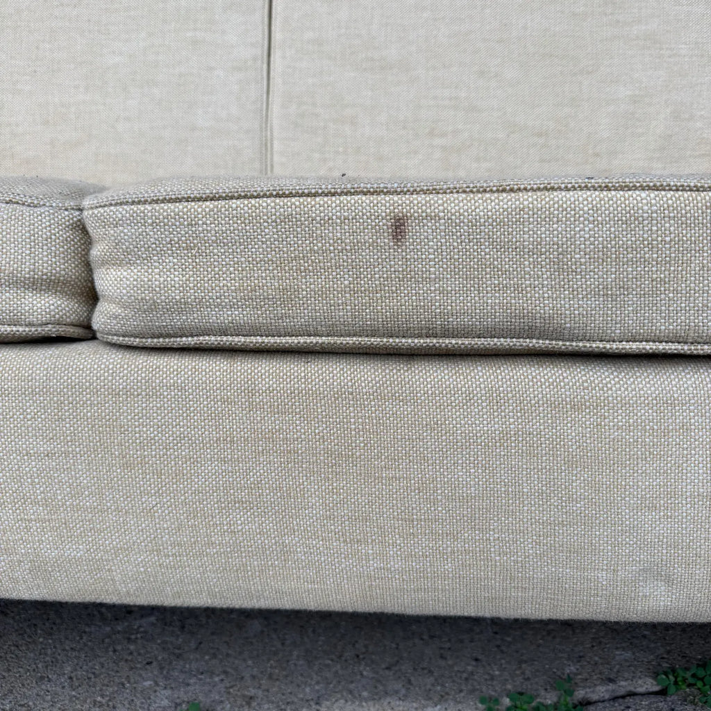 Early Florence Knoll Beige Sofa