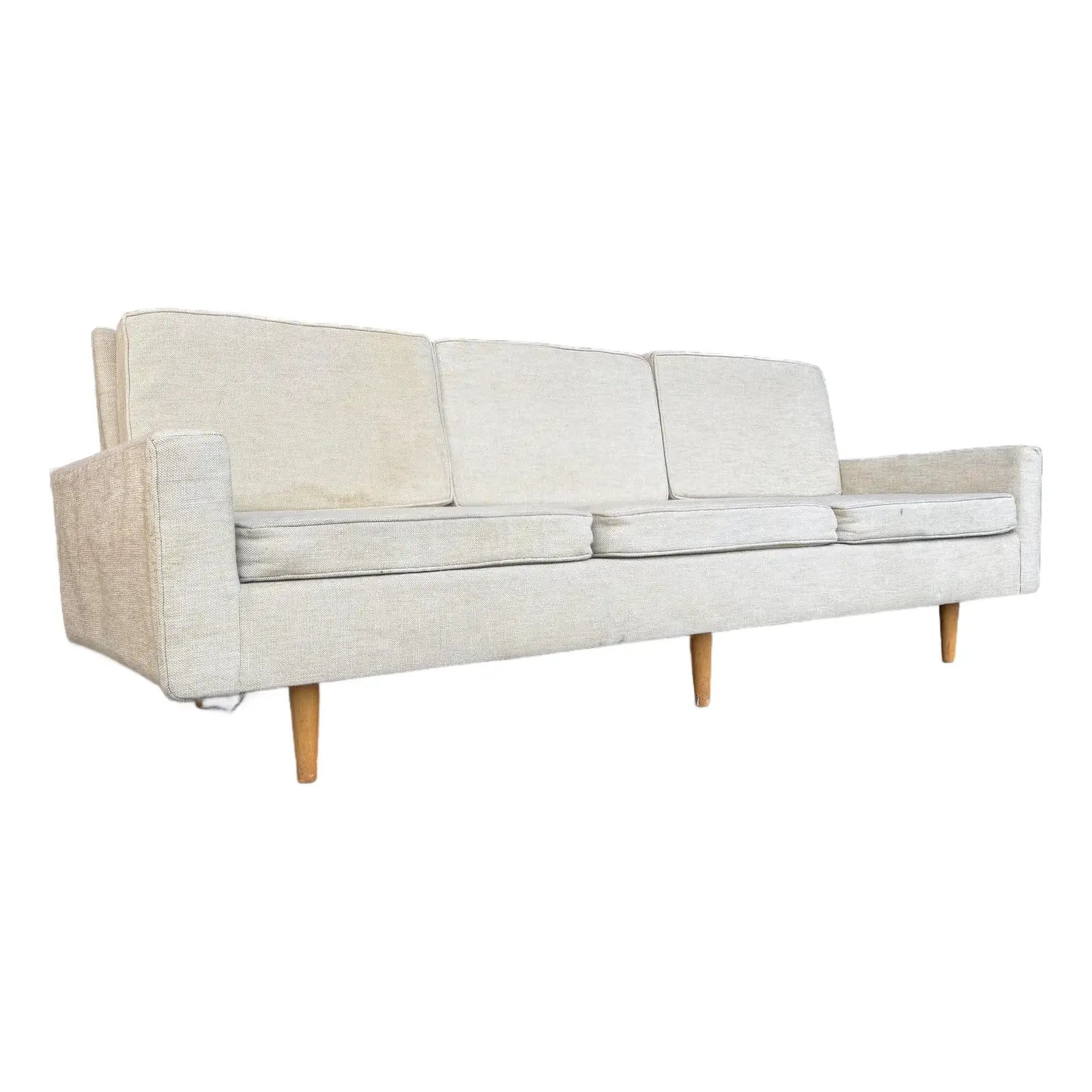 Early Florence Knoll Beige Sofa