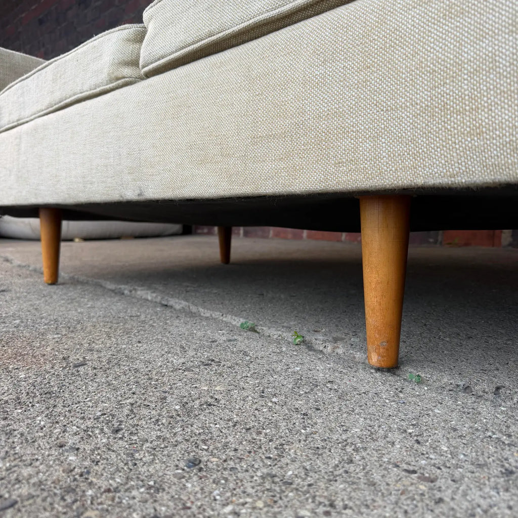 Early Florence Knoll Beige Sofa