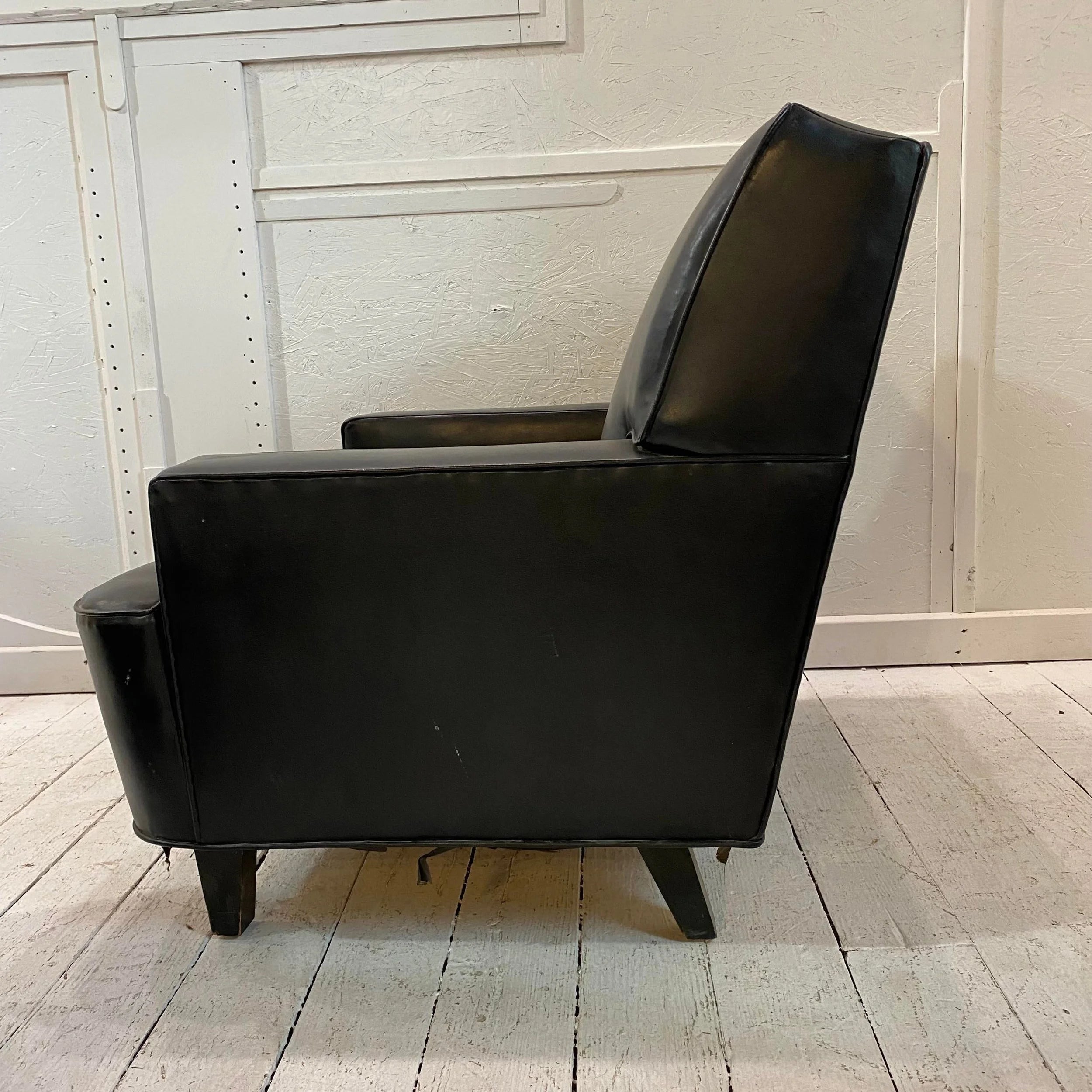 Early George Nelson Arm Chair and Ottoman