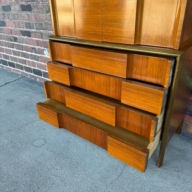 Edmund Spence Swedish Modern Tall Chest.
