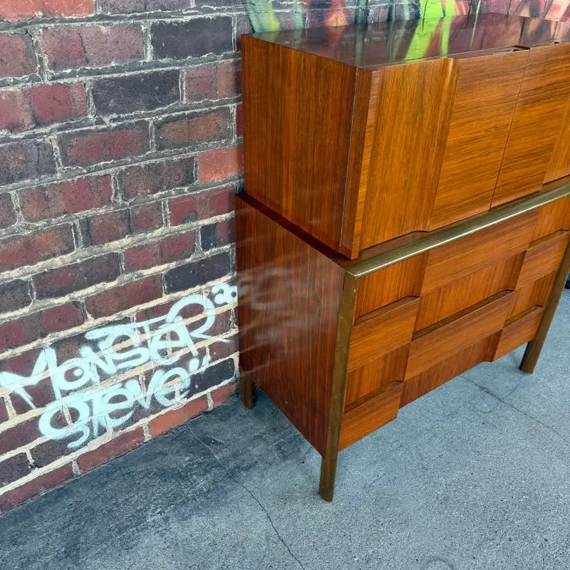Edmund Spence Swedish Modern Tall Chest.