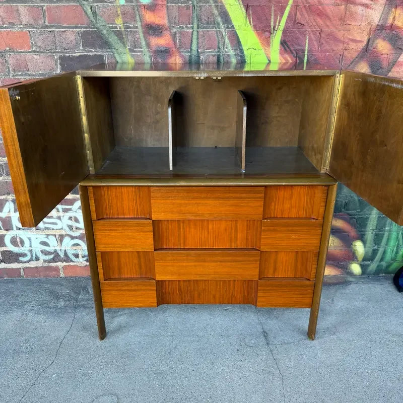 Edmund Spence Swedish Modern Tall Chest.
