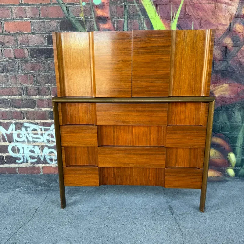 Edmund Spence Swedish Modern Tall Chest.