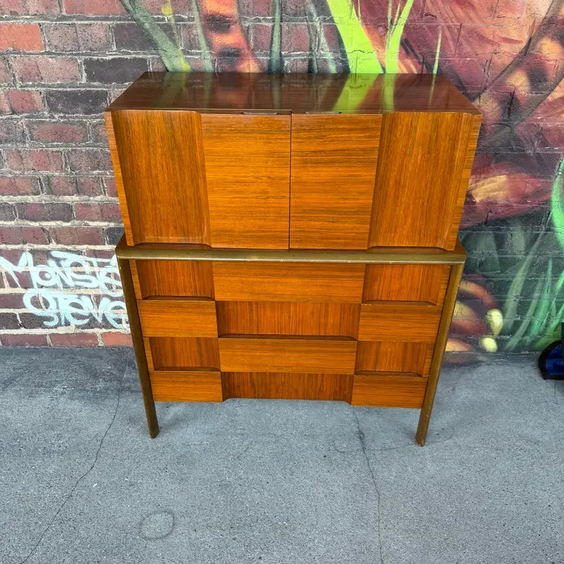 Edmund Spence Swedish Modern Tall Chest.