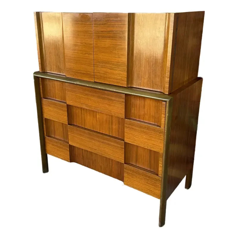Edmund Spence Swedish Modern Tall Chest.