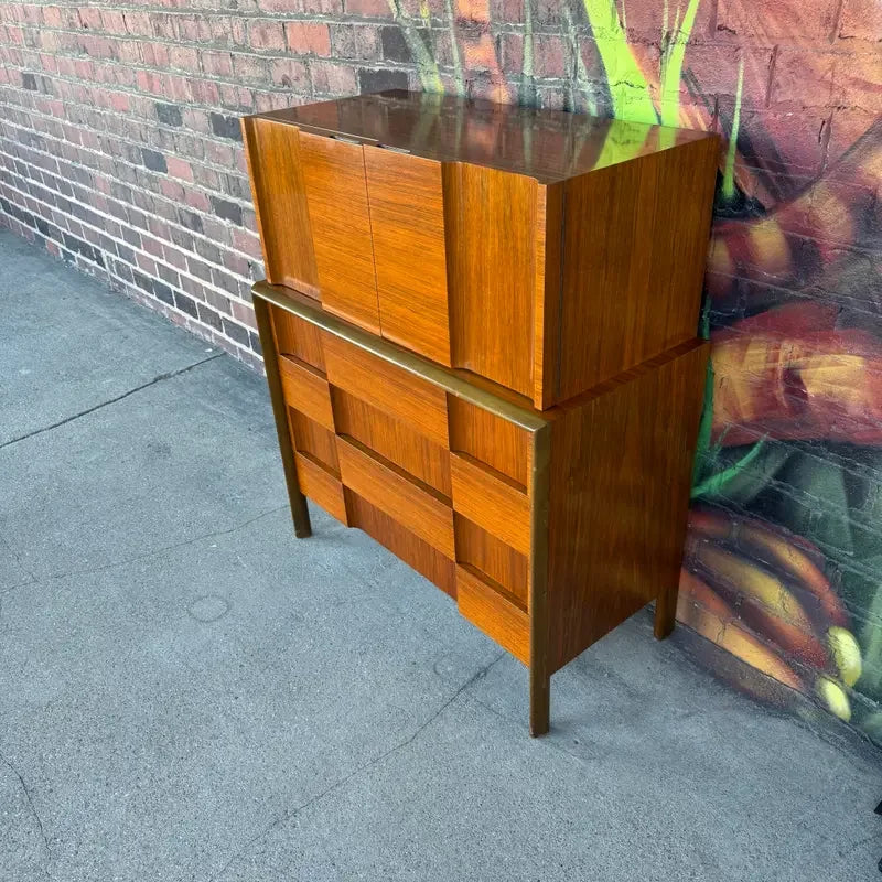 Edmund Spence Swedish Modern Tall Chest.