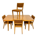 Edward Wormley for Drexel Precedent Dining Table and Four Chairs