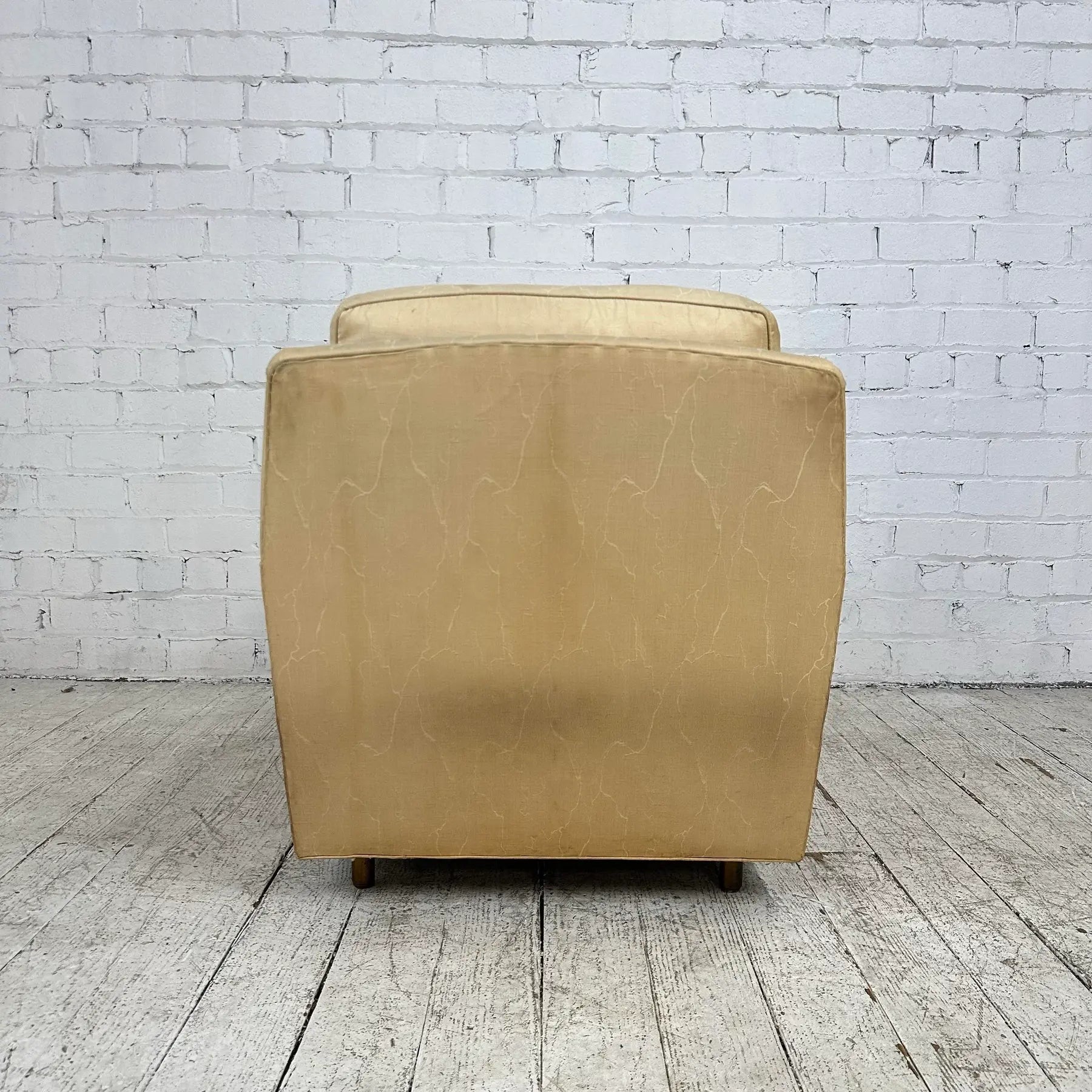 Edward Wormley for Dunbar Brass Leg Lounge Chair