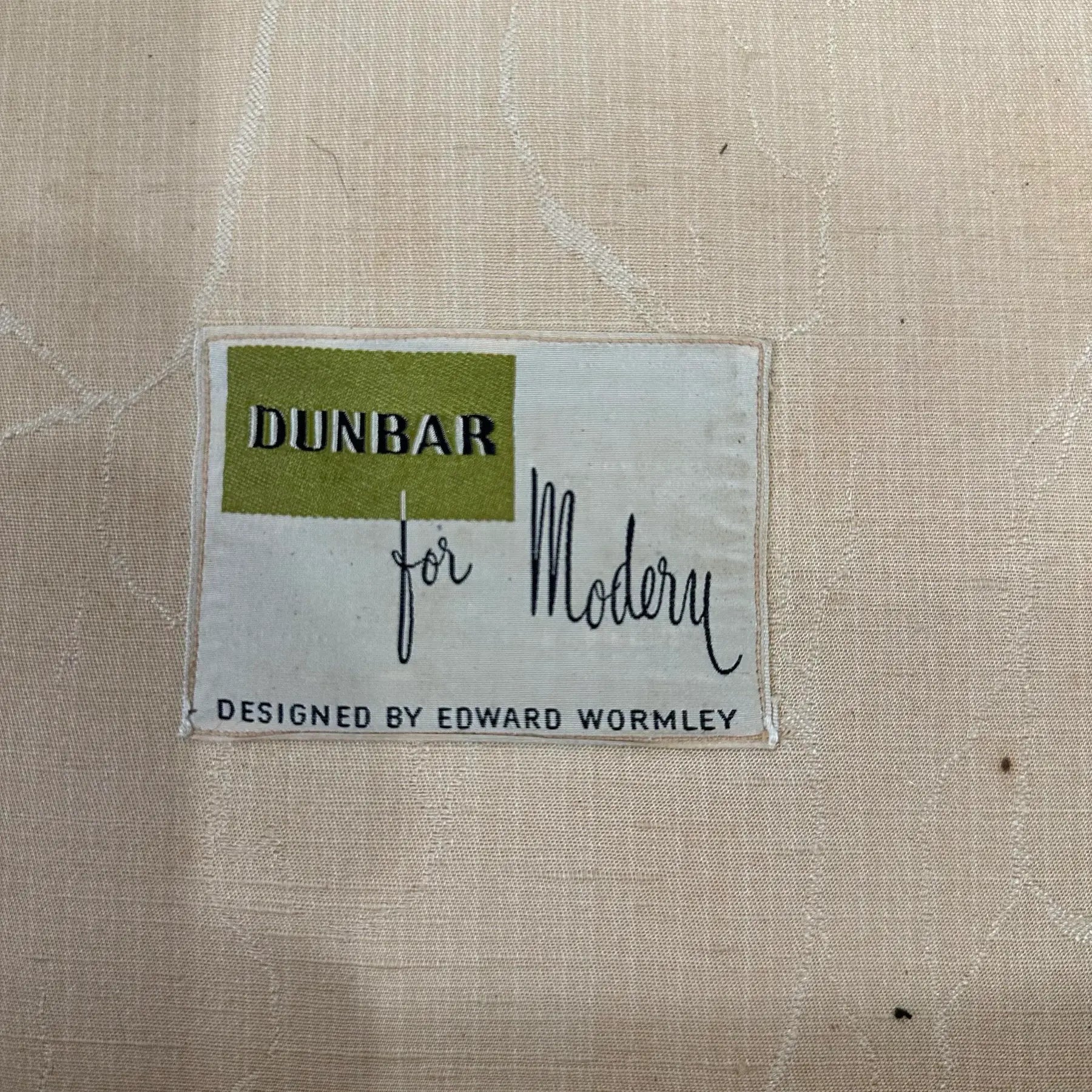 Edward Wormley for Dunbar Brass Leg Lounge Chair