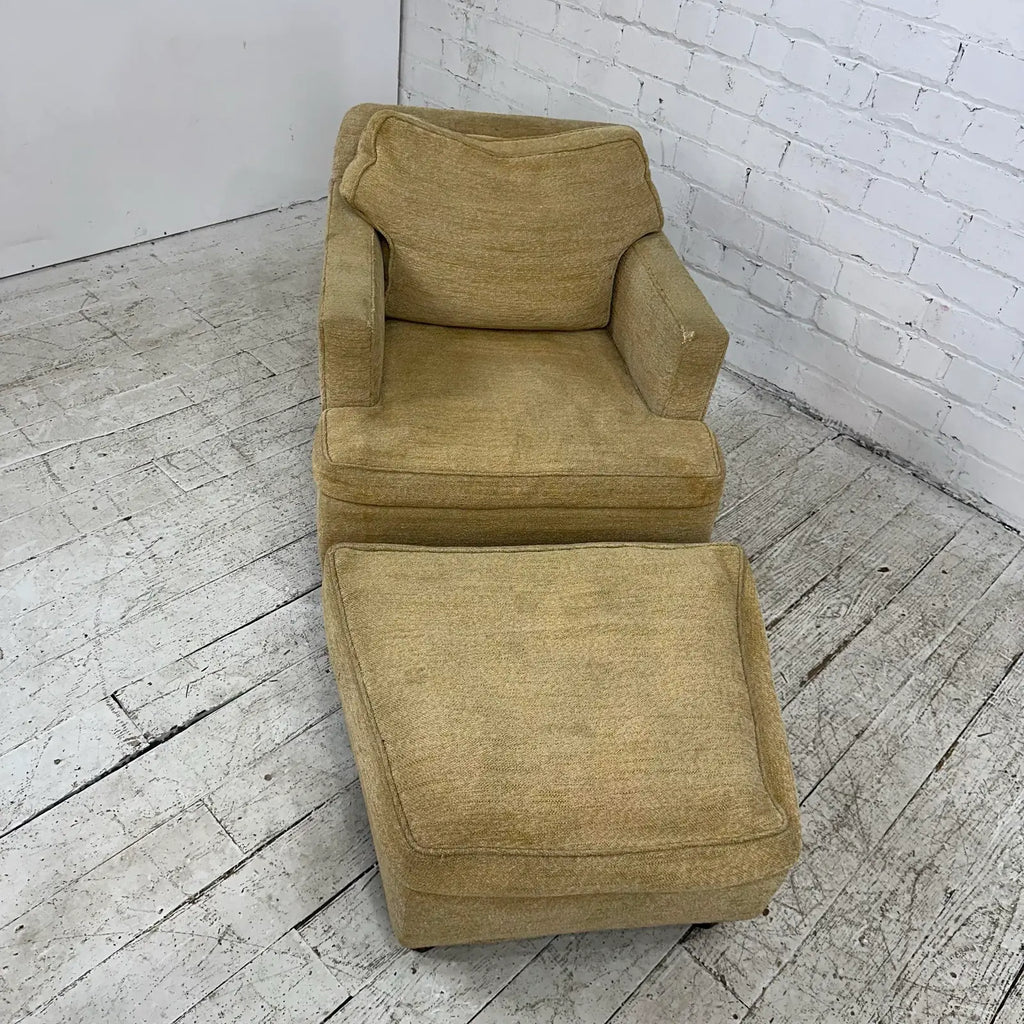 Edward Wormley for Dunbar Lounge Chair and Ottoman