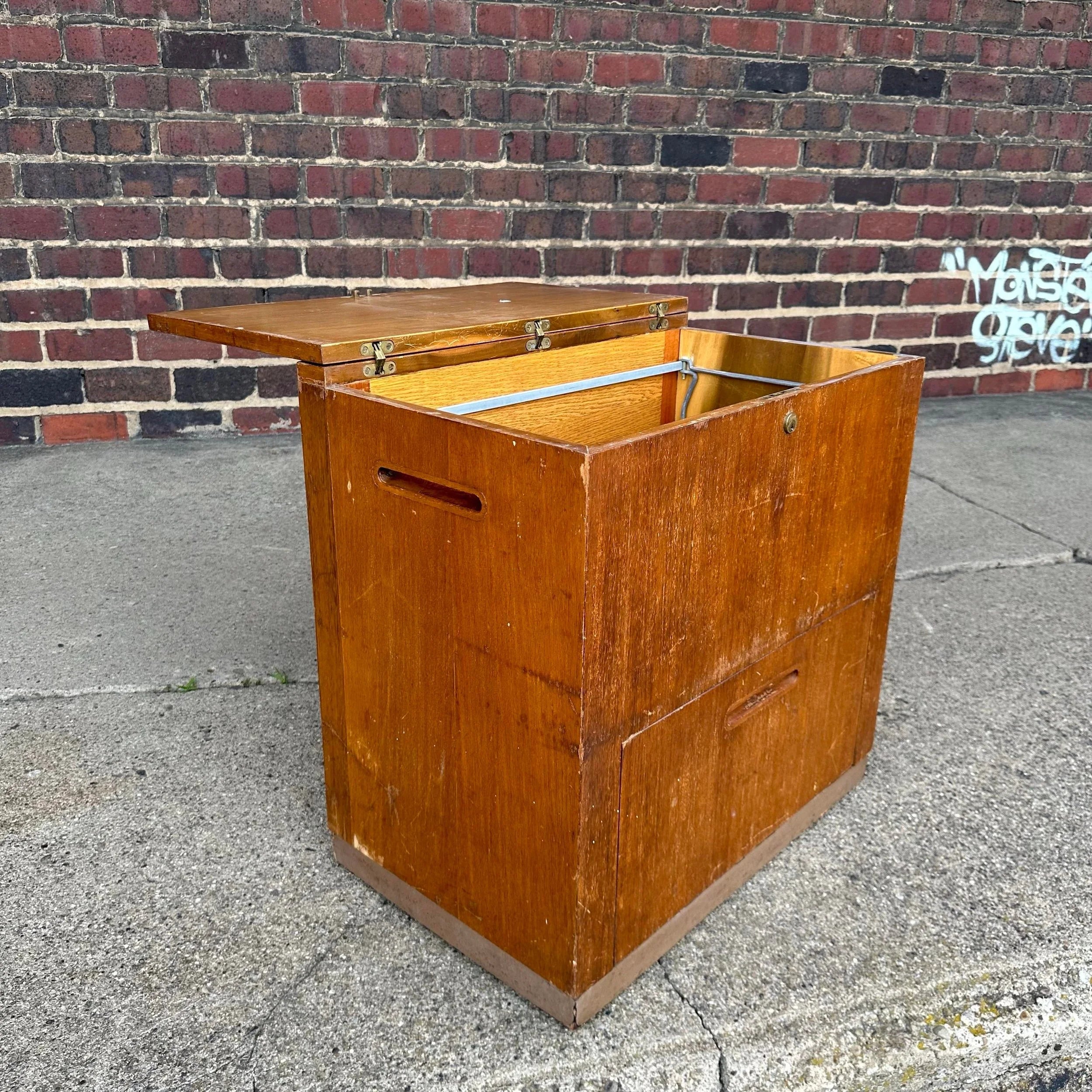 Edward Wormley for Dunbar Rolling File Cabinet