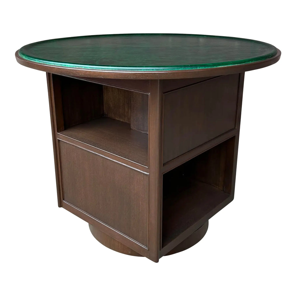 Edward Wormley for Dunbar Rotating Library Game Table