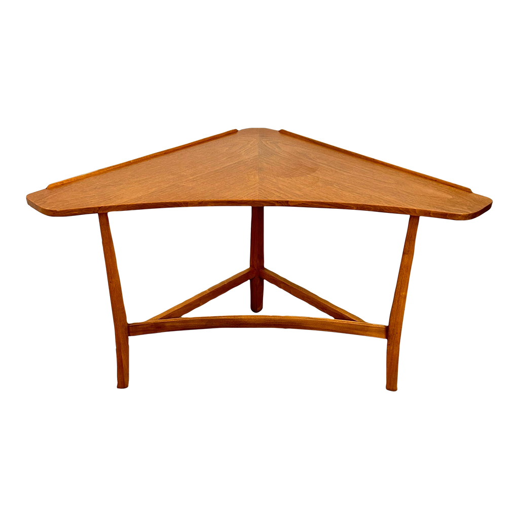 Edward Wormley for Dunbar Walnut Corner Table