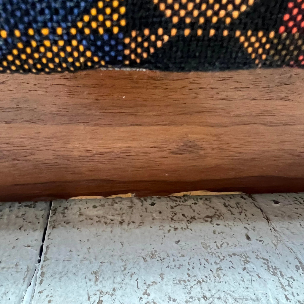 Edward Wormley for Dunbar Walnut Platform Sofa Loveseat