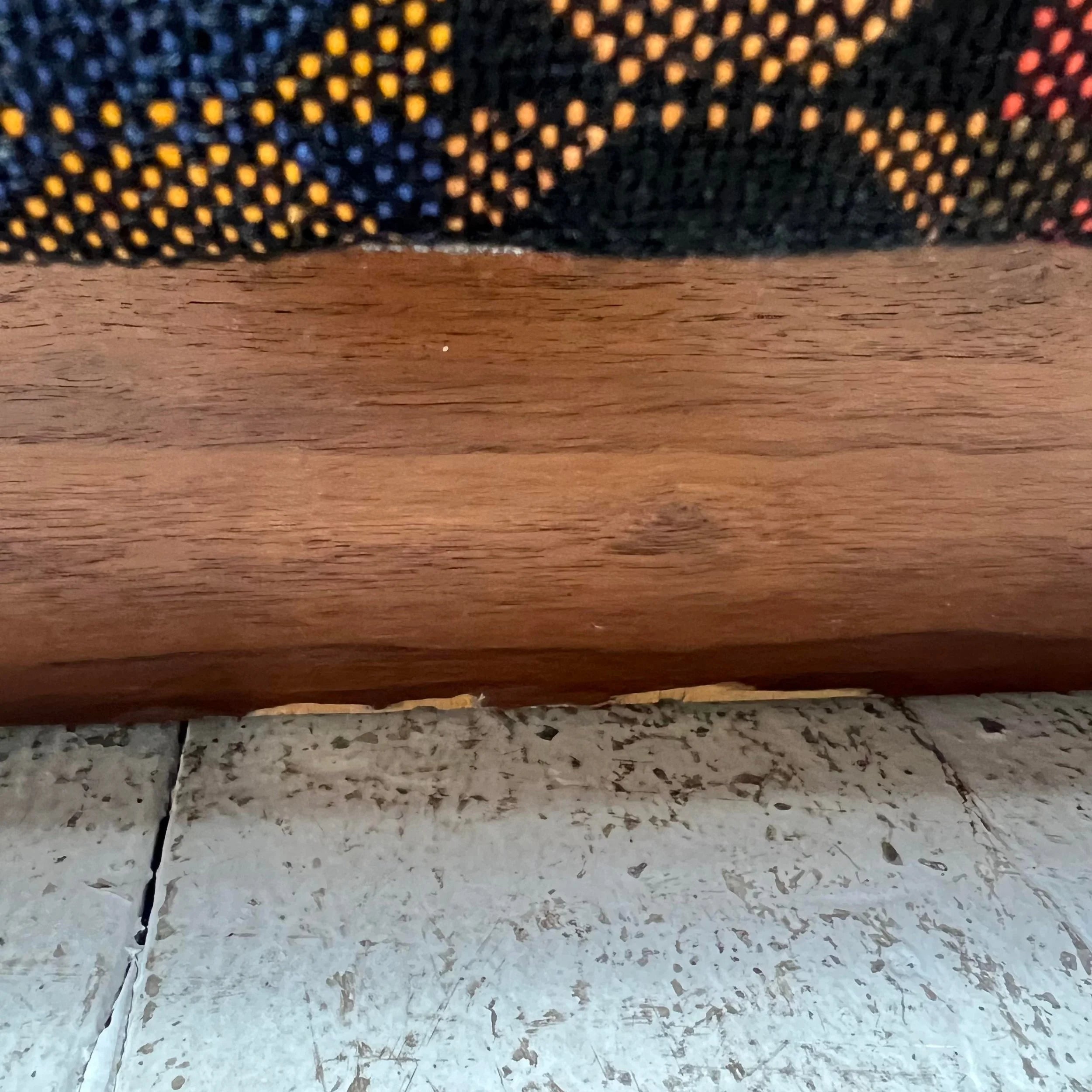 Edward Wormley for Dunbar Walnut Platform Sofa Loveseat
