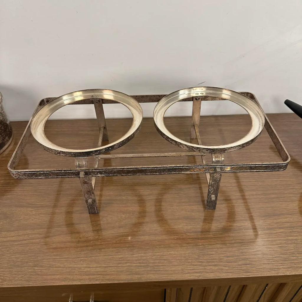 “El Dorado” by Georges Briard for English Sliver Serving Stand and Pots Set