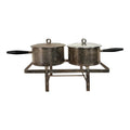 “El Dorado” by Georges Briard for English Sliver Serving Stand and Pots Set