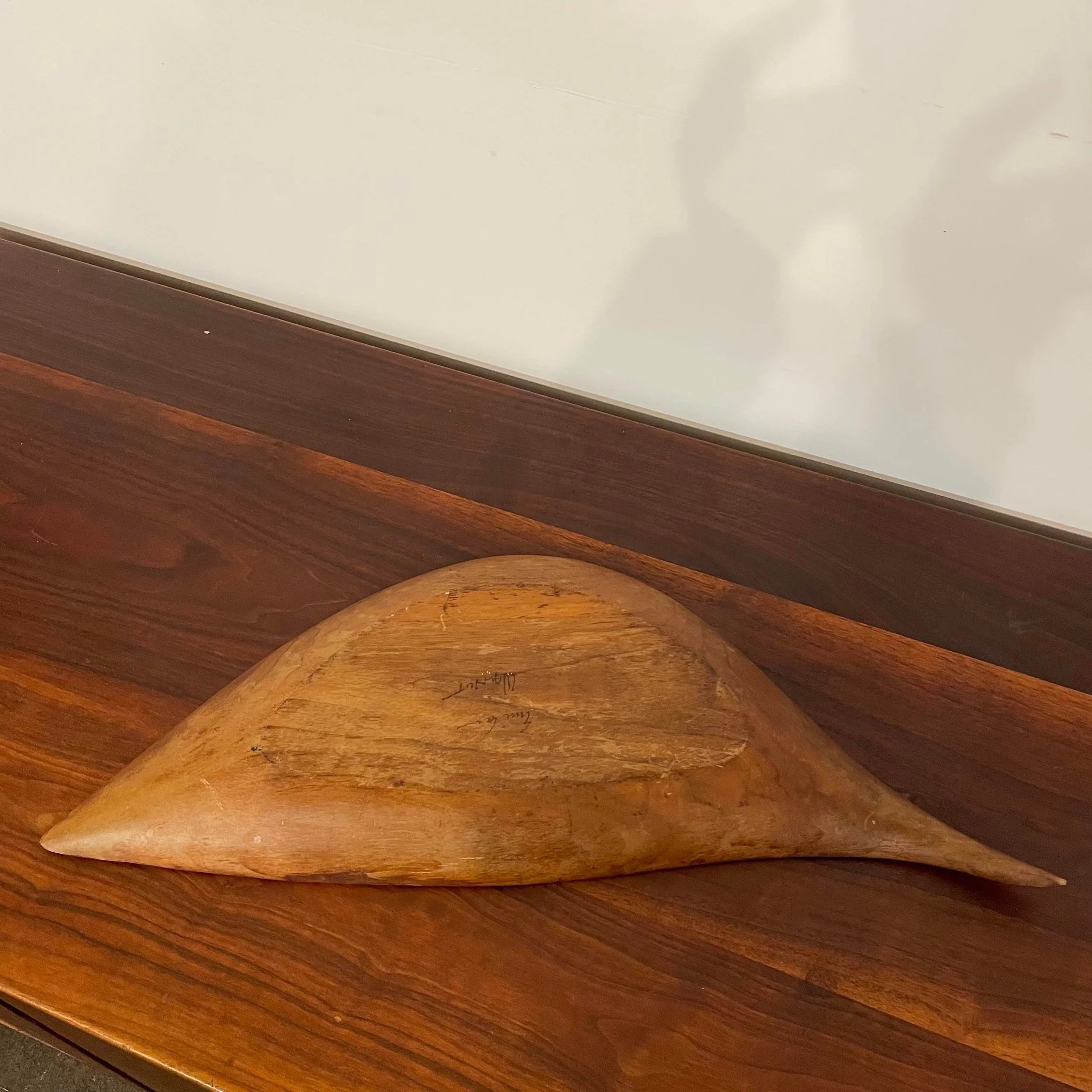Emil Milan Wooden Walnut Bowl