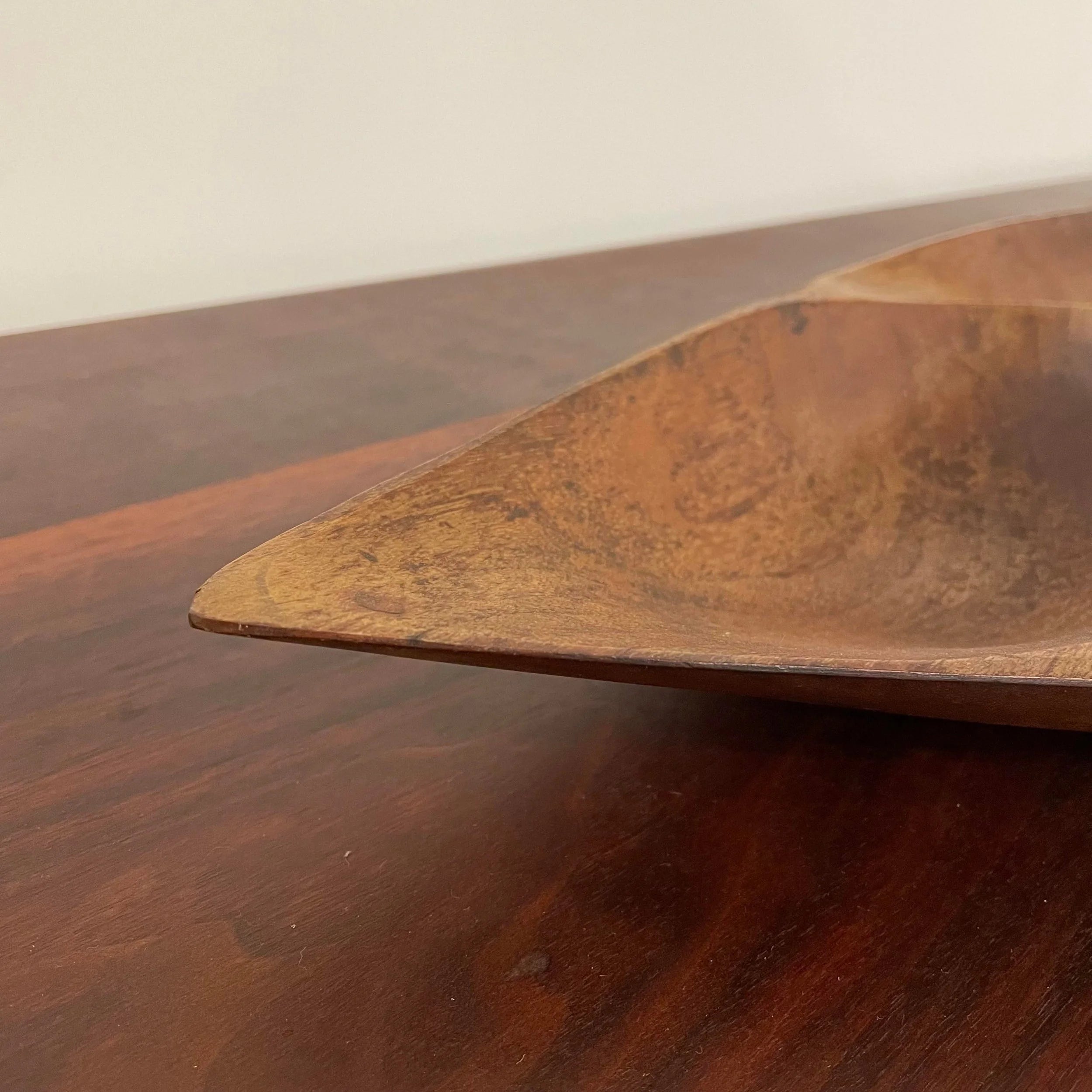 Emil Milan Wooden Walnut Bowl