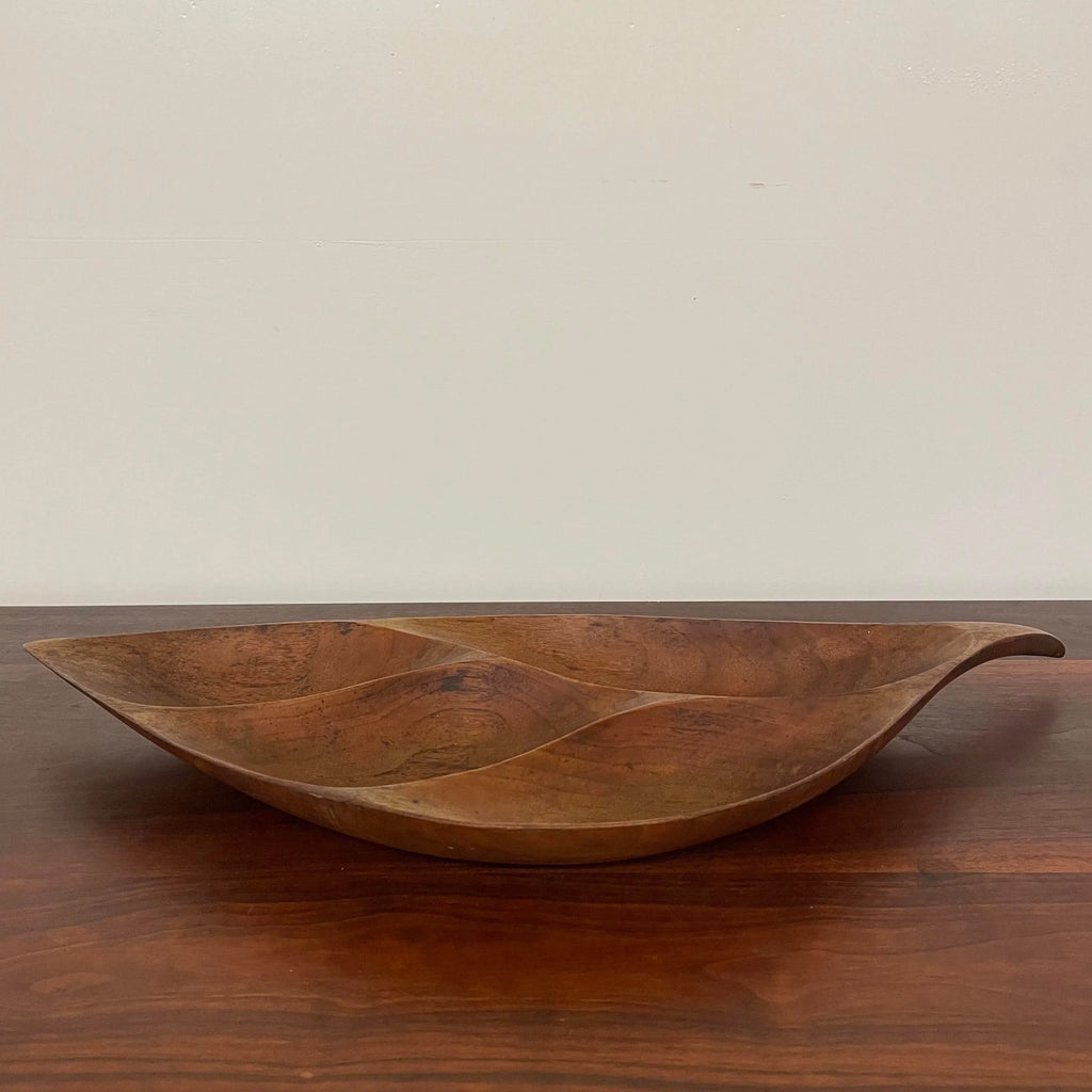 Emil Milan Wooden Walnut Bowl