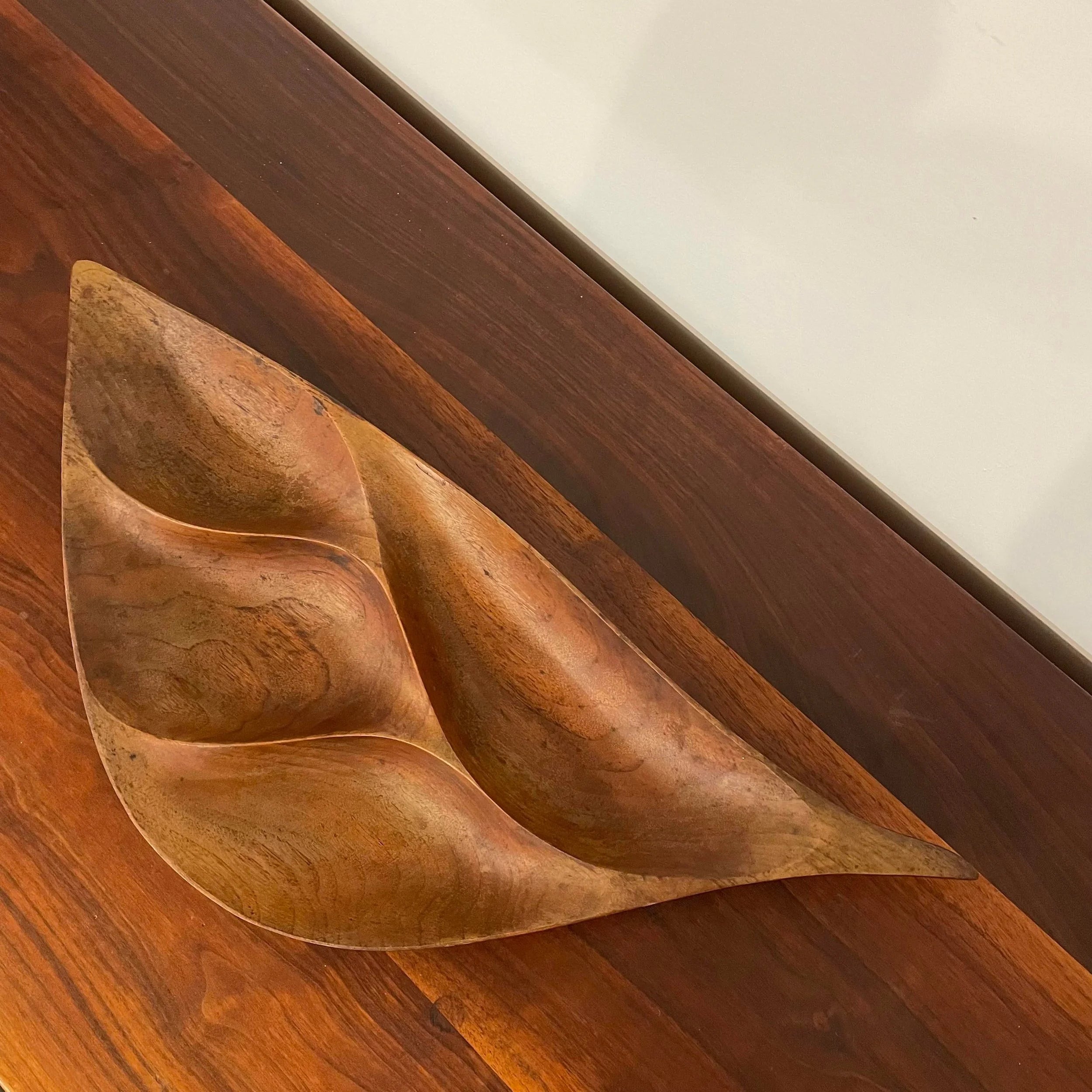 Emil Milan Wooden Walnut Bowl