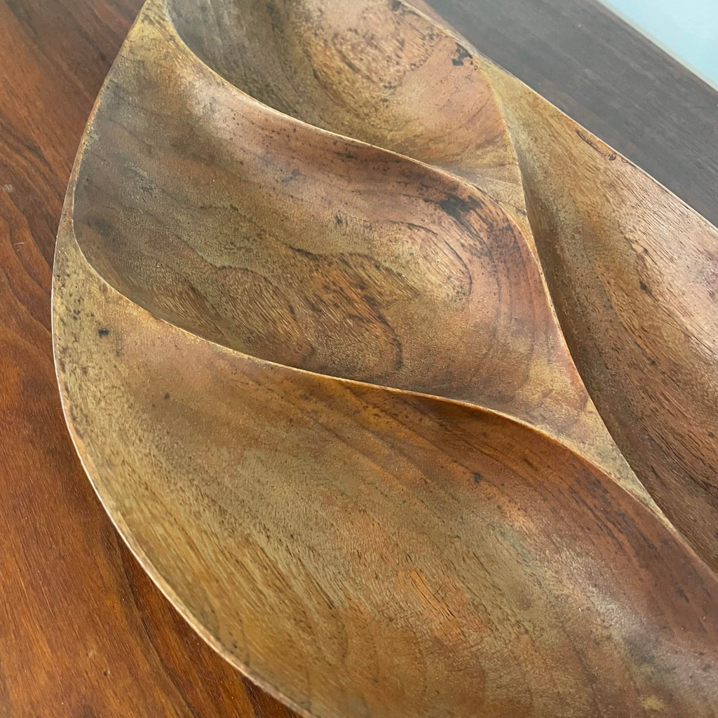 Emil Milan Wooden Walnut Bowl