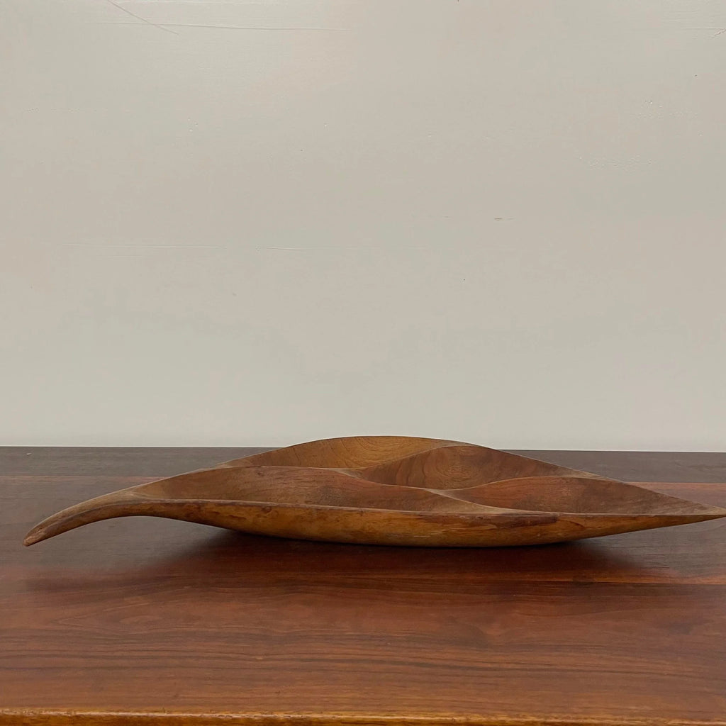 Emil Milan Wooden Walnut Bowl