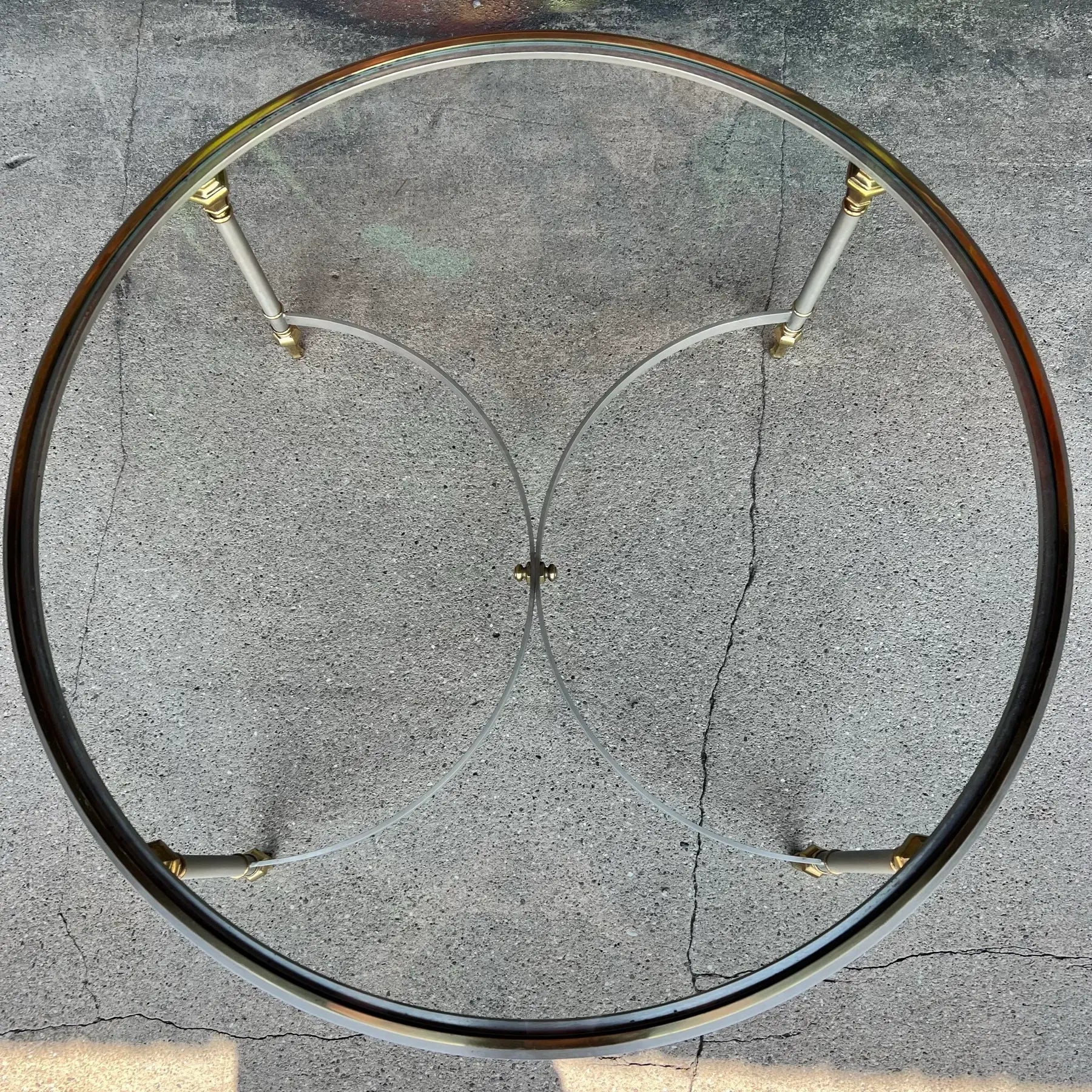 Ethan Allen Round Coffee Table