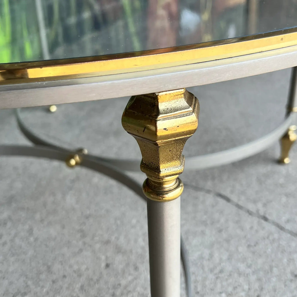Ethan Allen Round Coffee Table