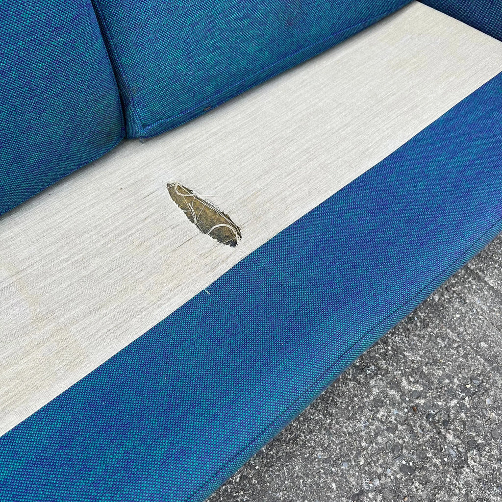 Finn Juhl Midcentury Danish Modern Teal Sofa