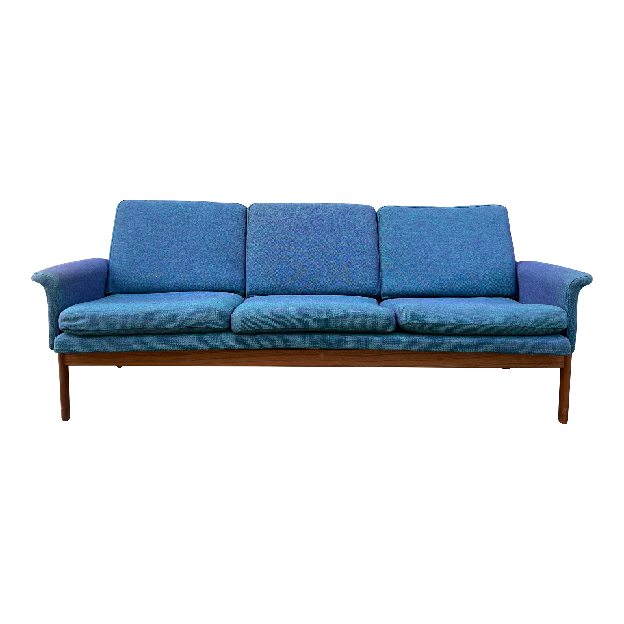 Finn Juhl Midcentury Danish Modern Teal Sofa