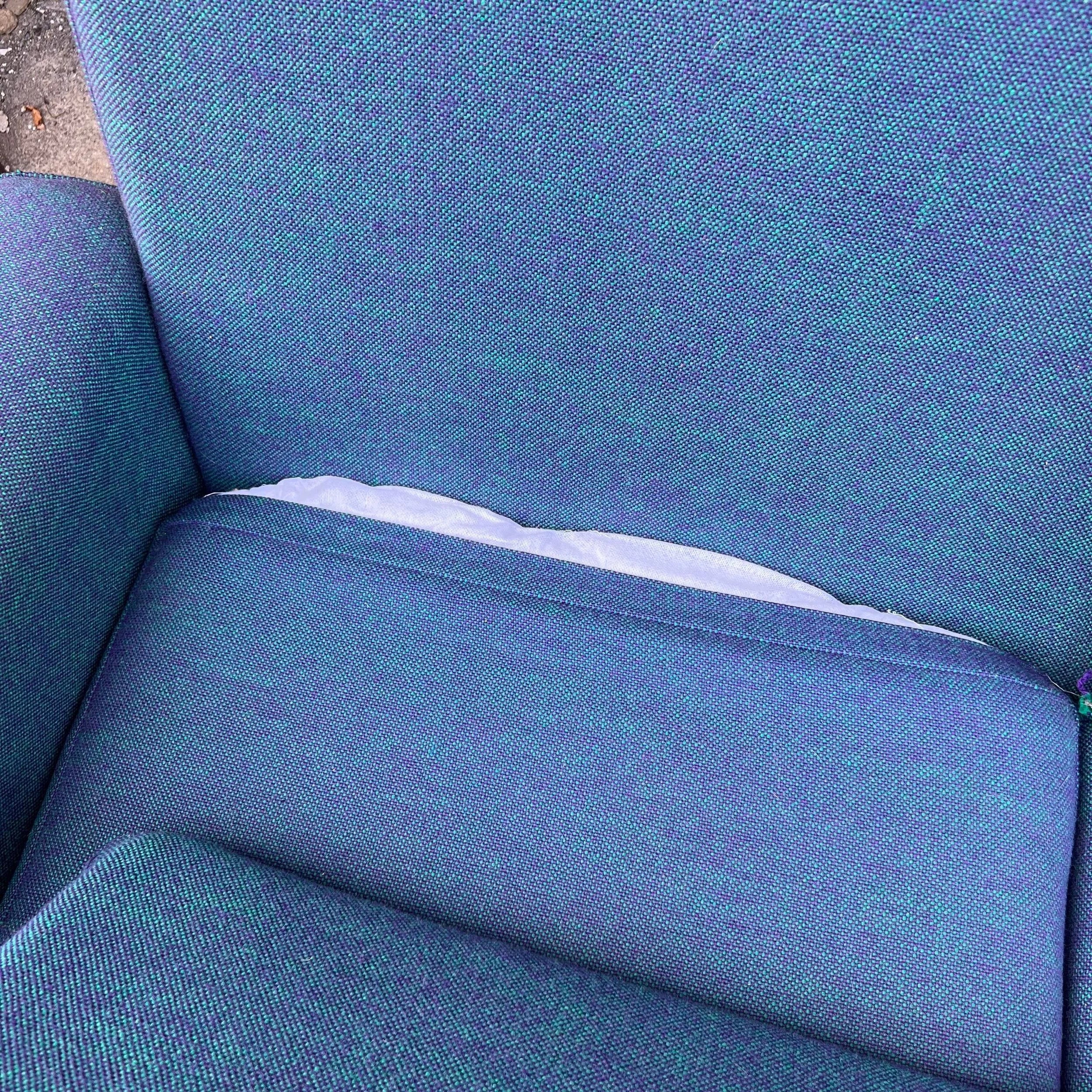 Finn Juhl Midcentury Danish Modern Teal Sofa