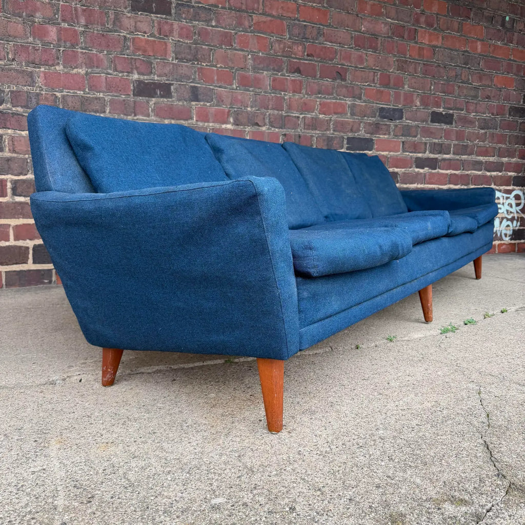 Folke Ohlsson for Dux Sofa 4 Seater 96” Danish Midcentury Modern