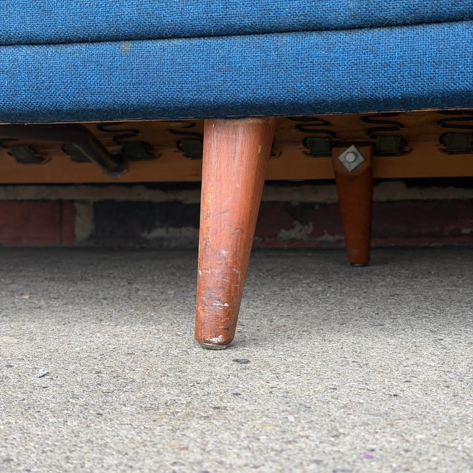Folke Ohlsson for Dux Sofa 4 Seater 96” Danish Midcentury Modern