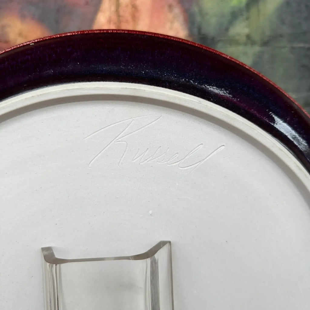 Gail Russel Ceramic Serving Charger Dish