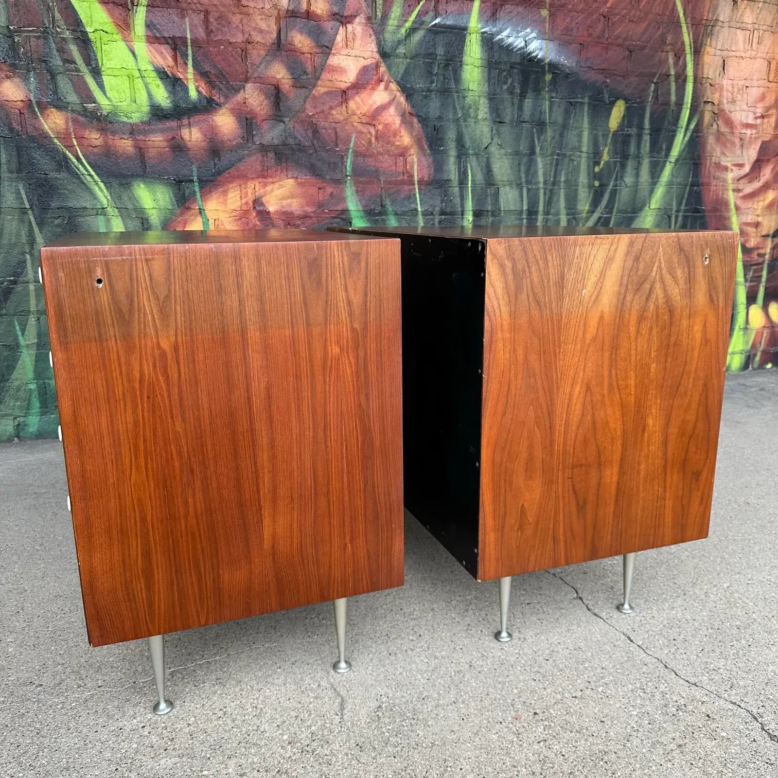 George Nelson for Herman Miller Thin Edge Chests With Vanity