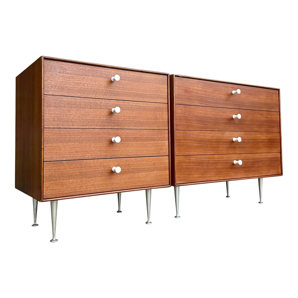 George Nelson for Herman Miller Thin Edge Chests With Vanity