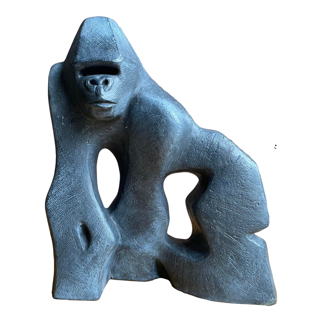 Gorilla Sculpture by Carole Shultz 1982