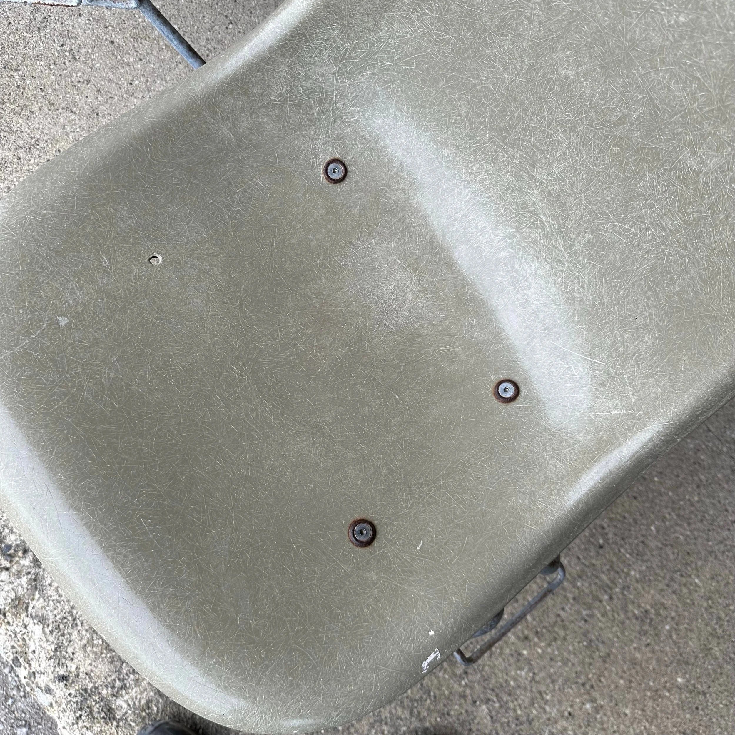 Gray Eames Shell Chairs for Herman Miller