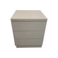 1980s Grey Cabinet 3 Drawer Dresser
