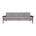Hans Olsen Recovered Rosewood sofa