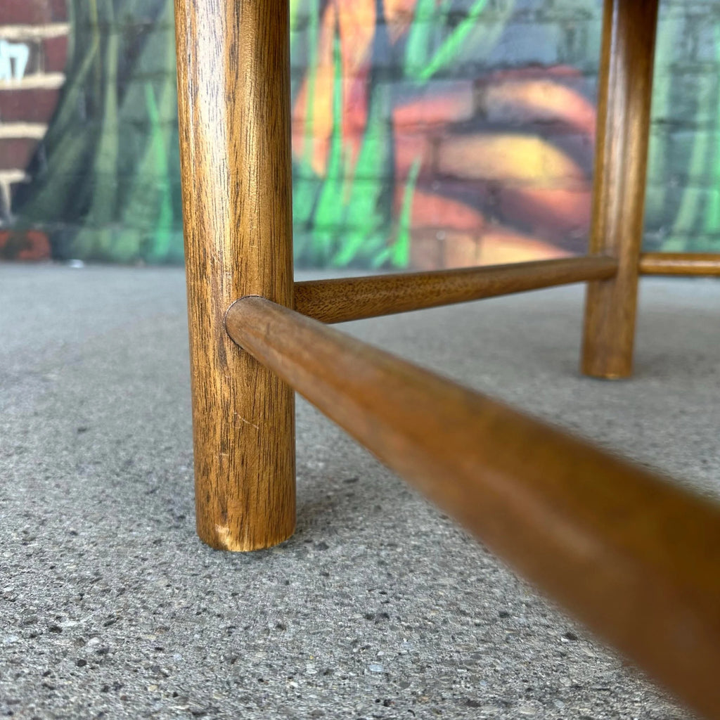Harvey Probber Hexagonal Terrazzo With Brass Inlay Coffee Table