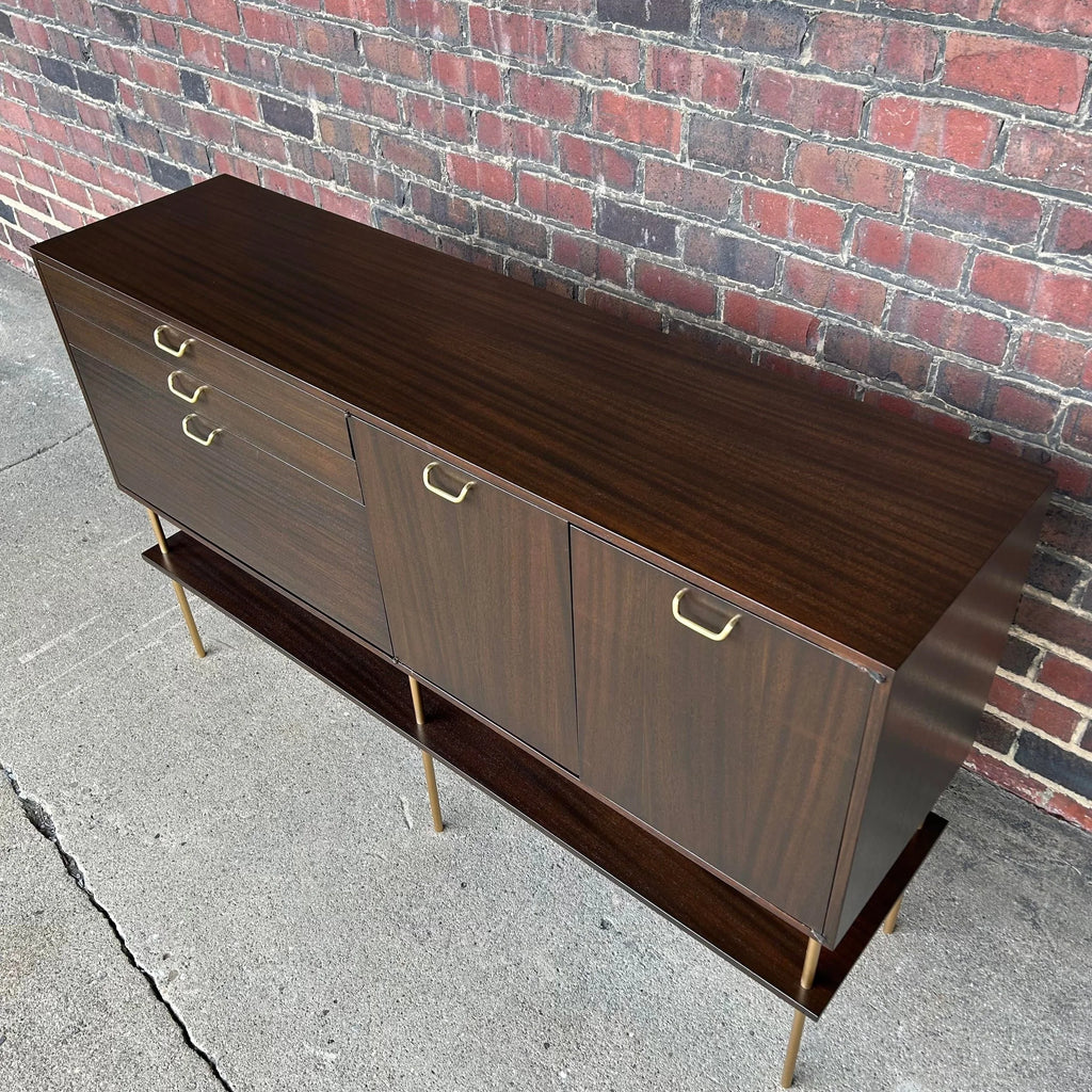 Harvey Probber Sideboard With Drop-Down Bar