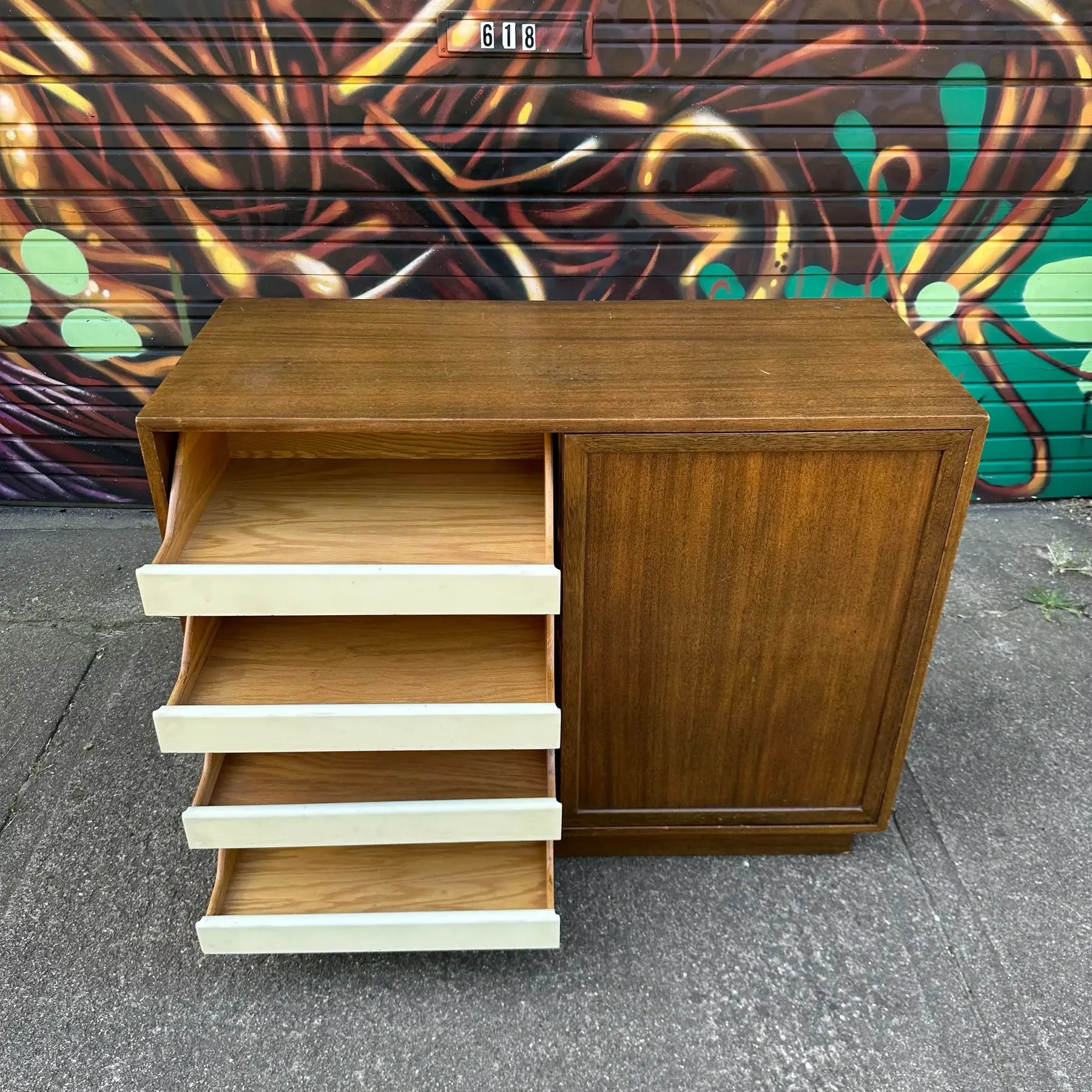 Harvey Probber Small Chest Sideboard Mid-Century Modern