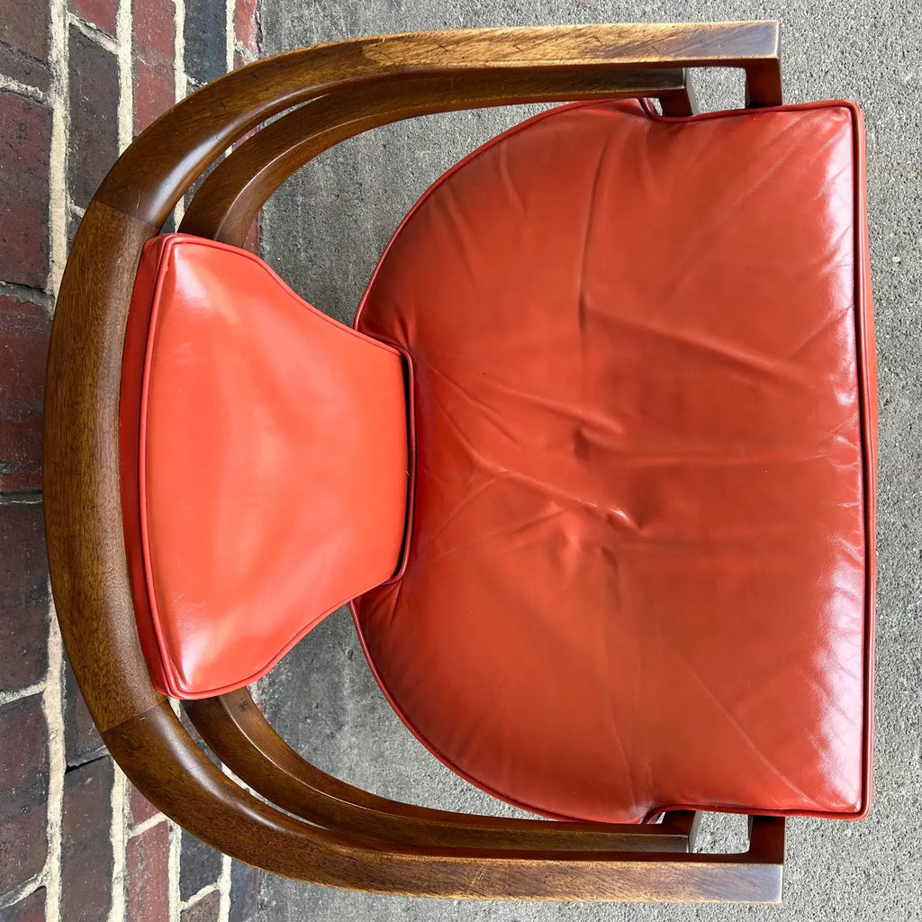 Harvey Probber Style Lounge Game Chair Low and Wide