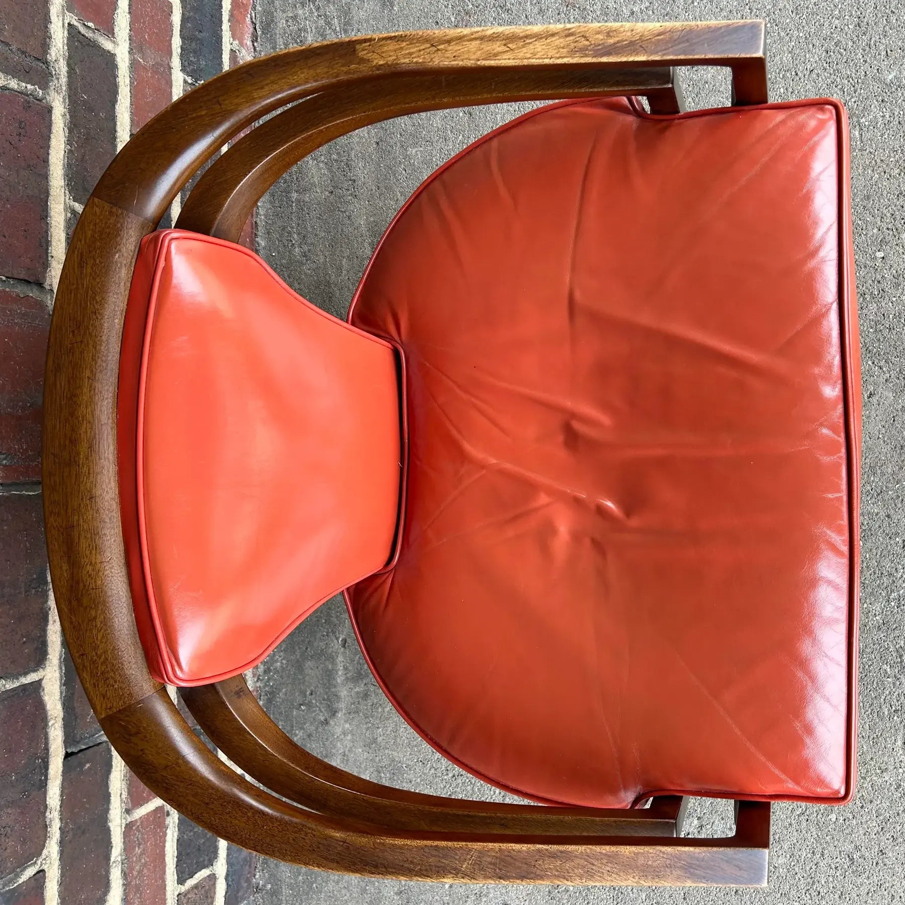 Harvey Probber Style Lounge Game Chair Low and Wide