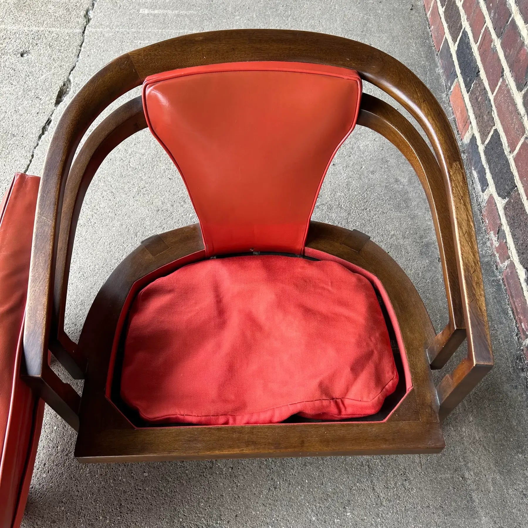 Harvey Probber Style Lounge Game Chair Low and Wide