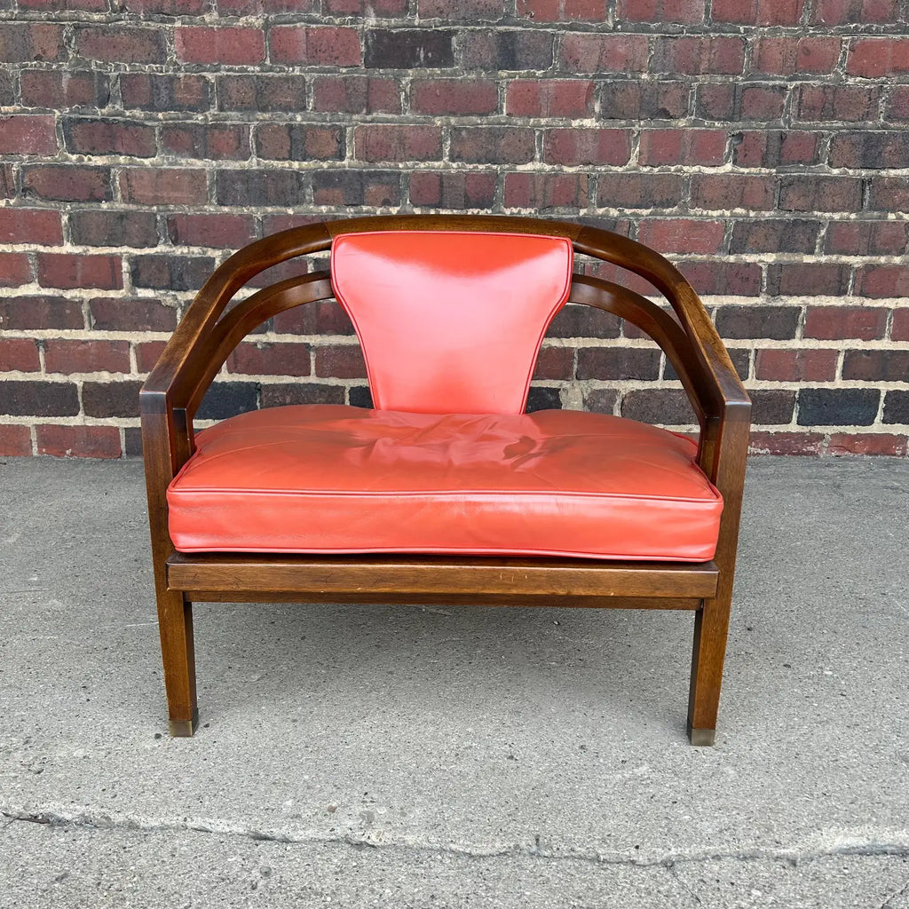 Harvey Probber Style Lounge Game Chair Low and Wide