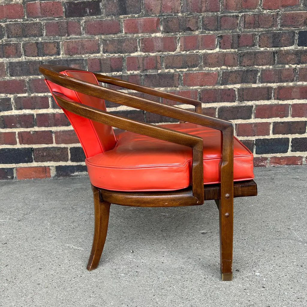 Harvey Probber Style Lounge Game Chair Low and Wide